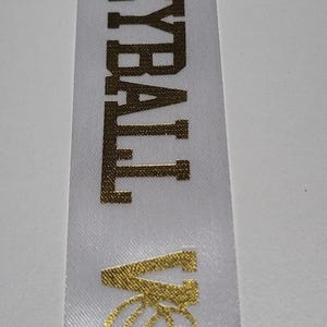 Volleyball Homecoming Ribbon