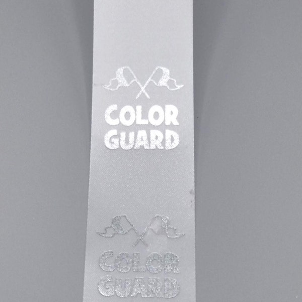 Color Guard Homecoming Ribbon