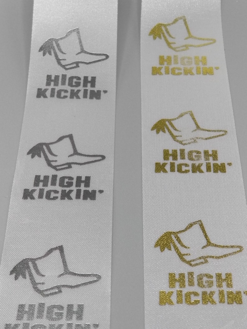 Drill Boot Homecoming Ribbon on white background
