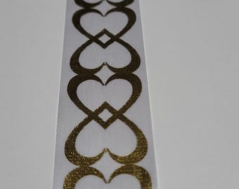 Interlaced Hearts Homecoming Ribbon