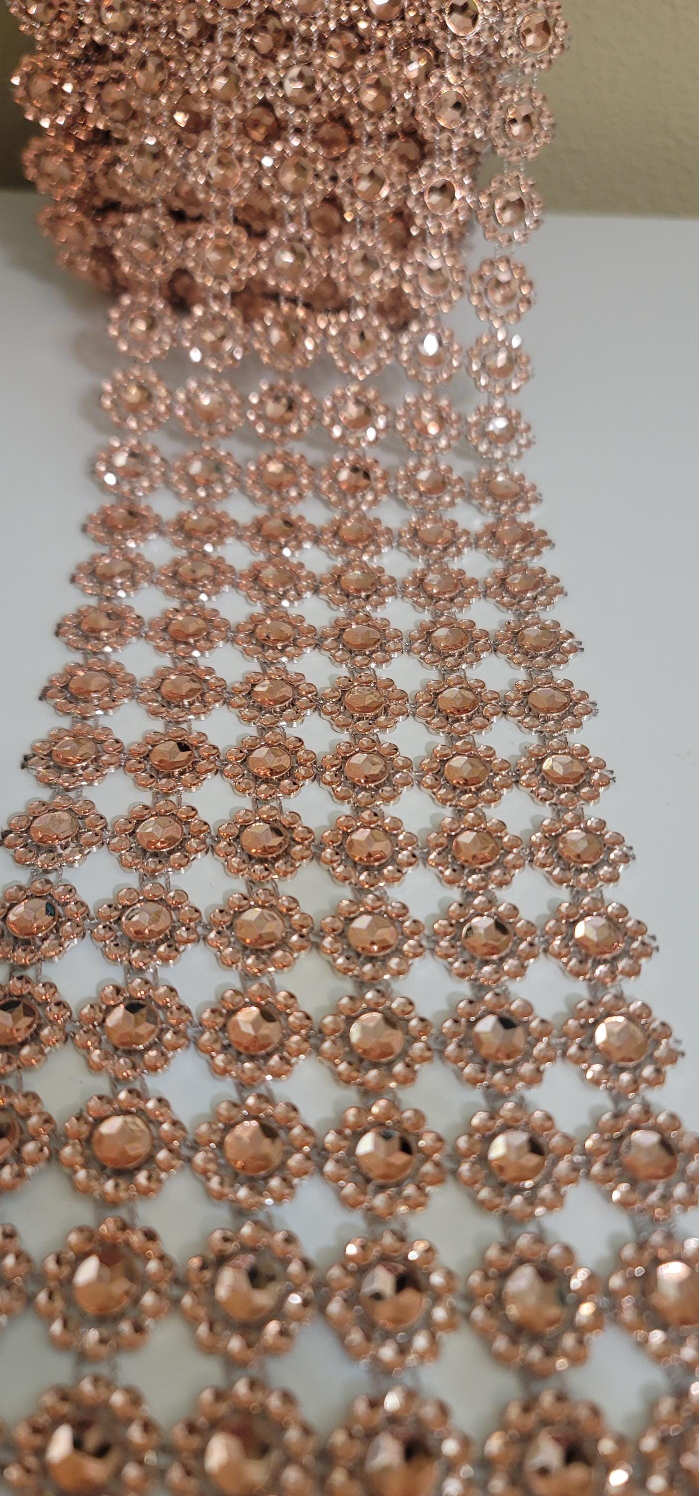 ROUND BLING Wide Mesh Ribbon - Etsy