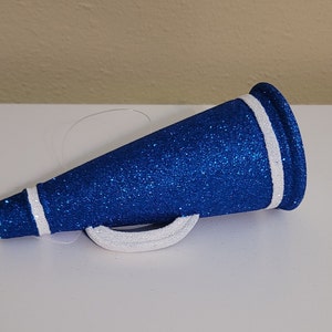 Glitter 3D Cheer Foam Megaphone Homecoming