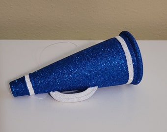 Glitter 3D Cheer Foam Megaphone Homecoming