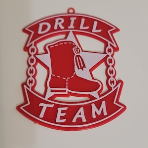 Drill Team with boot and lg star Homecoming Trinkets