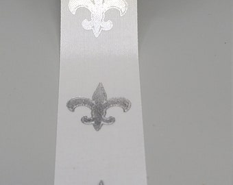 Fleur de lis Homecoming Ribbon