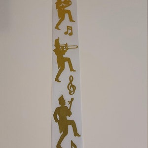 BAND/DRUM MAJOR Homecoming Ribbon
