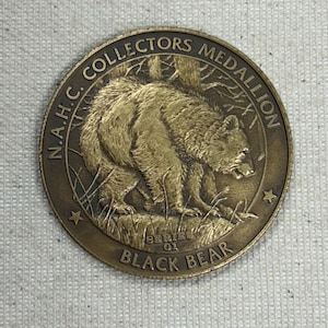 North American Hunters Club Big Game Collectors Coin Black Bear
