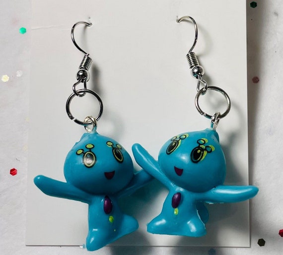 Pokémon Phione Mini Figure French Ear Wire Earrings