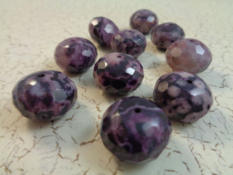 large purple beads