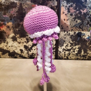 Stuffed Crocheted Jellyfish (Small Variety)