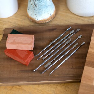 10pcs/1Set Dental Lab Stainless Steel Kit Wax Carving Tool Set Surgical Dental Instruments Wax Carving