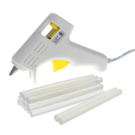 Tooltreaux 10 Watt Mini Glue Gun and Hot Glue Sticks Crafting