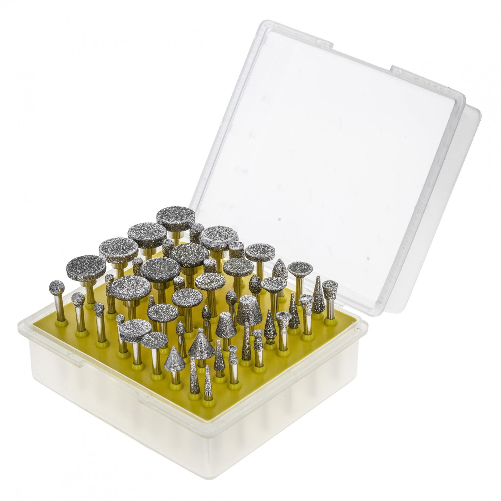 Lot De 50 Fraises Diamantées Pour Dremel - Formes Variées !