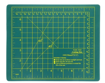 Universal Tool Arts and Crafts Self Healing Double Sided Cutting Mat Work Surface, 9 x 7.5 Inches