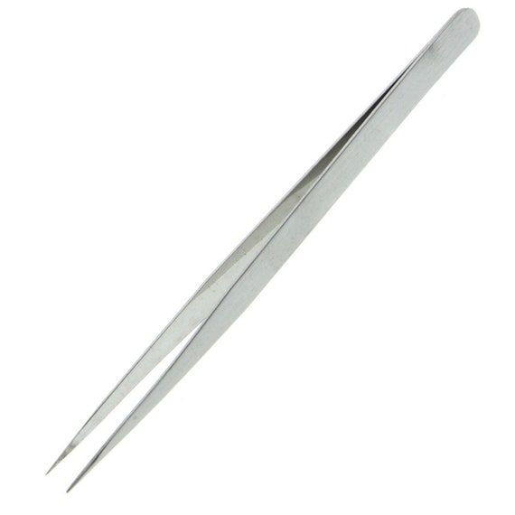 Universal Precision Fine Point Tweezers Stainless Steel Expert Eyebrow and Hair Removal