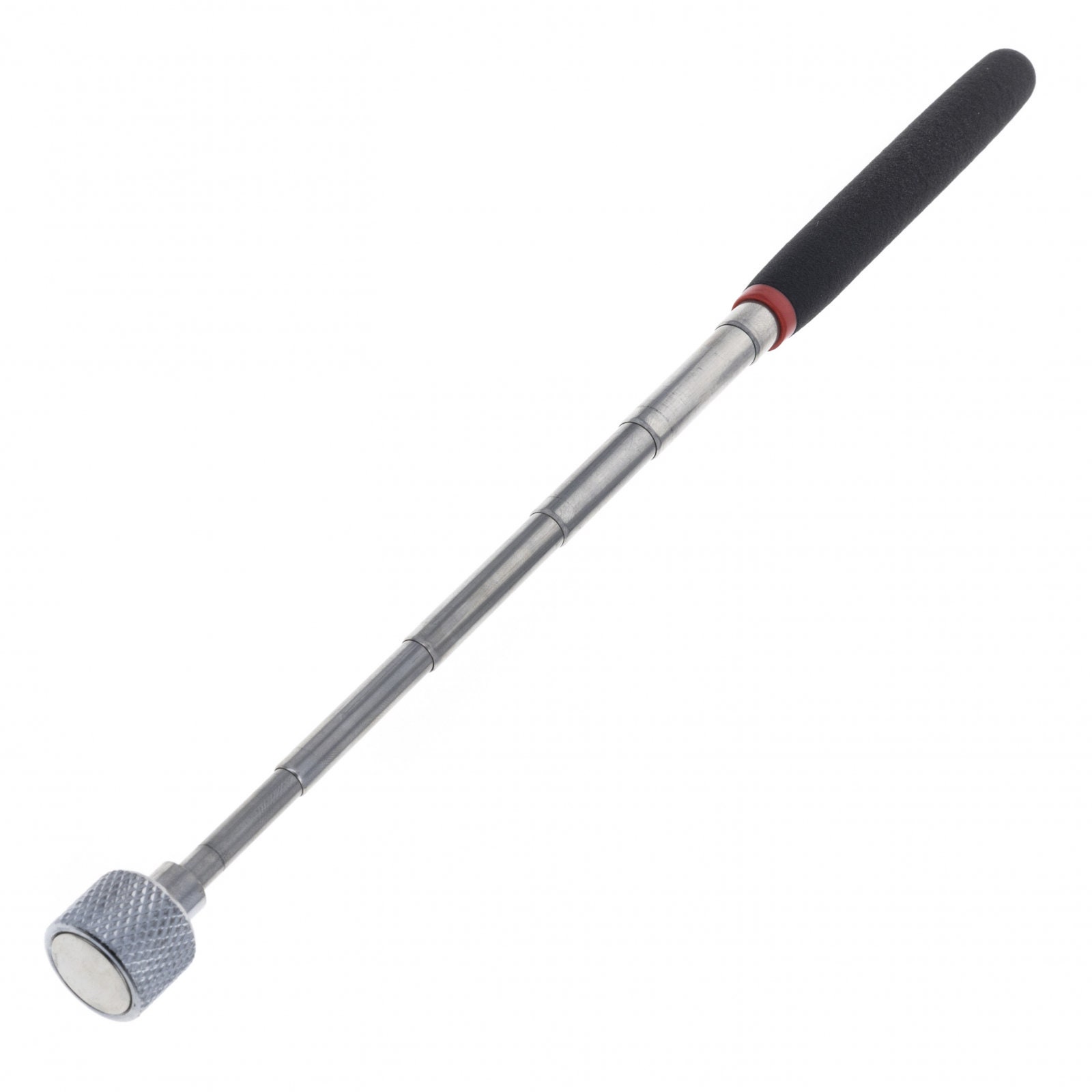 Outil de ramassage magnétique extensible bâton d'outil magnétique  télescopique pour la menuiserie de réparateur automatique, jusqu'à 30 pouces