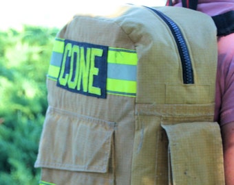 Firefighter Authentic Turnout Gear Backpack
