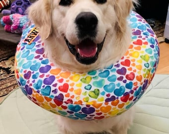 MEGA E Collar, Soft Recovery Collar, Donut Dog Cone
