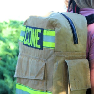 Firefighter Authentic Turnout Gear Backpack