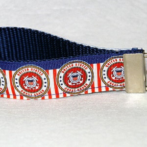 U.S. Coast Guard Key Fob, Military Key Chain