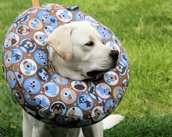 Dog Neck Hugger, ME Neck Hug, Soft Recovery Collar, Donut Dog Collar, Dog Cone