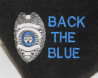 Back The Blue Law Enforcement Beverage Holder, Police Can Cooler