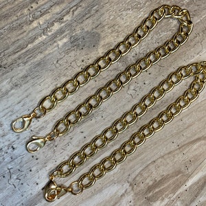 Boot Bracelet Pair | Boot Chain | Boot Accessories | Gold Chunky Chain ...