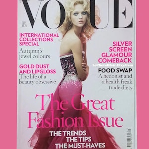 September 2007 Vogue - Etsy