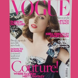 Britische Vogue Oktober 2007.