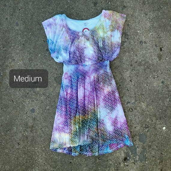 Handmade Tie Dye Dress Medium Handmade Tie Dye One of a Kind