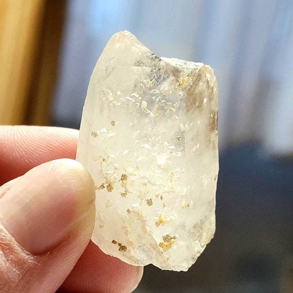 Adularia Quartz Citrine Quartz Crystal Cluster Rough Feldspar