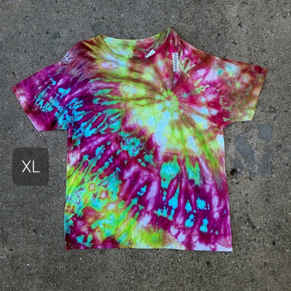 Handmade Tie Dye Shirt XL One of a Kind