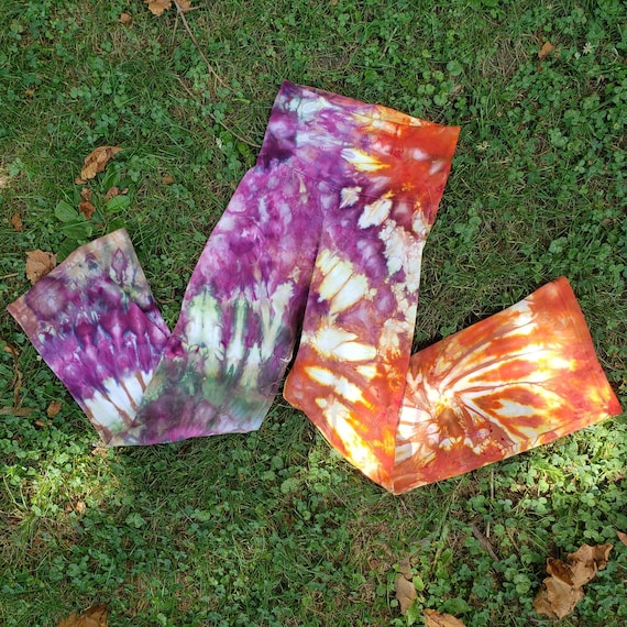 Handmade Youth Tie Dye Flared Yoga Pants Size 12 One of a Kind In Stock