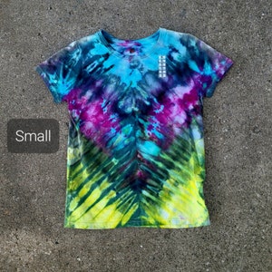 Handmade Tie Dye T Shirt Small One of a Kind