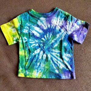 Handmade Tie Dye 9 Month 6 Month Baby Tie Dye Shirt One of a Kind