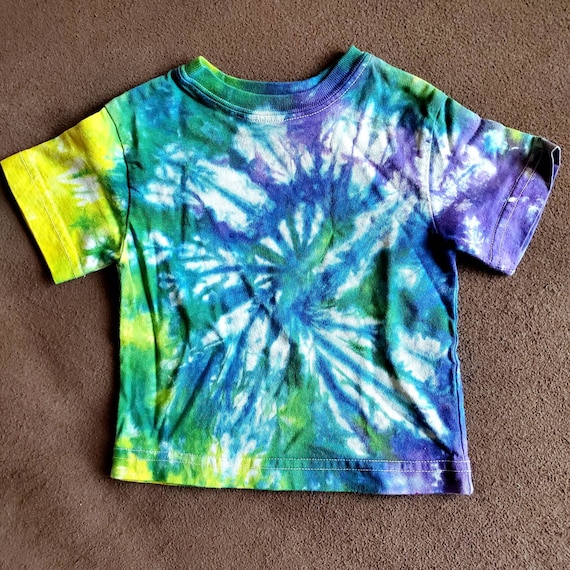 Handmade Tie Dye 9 Month 6 Month Baby Tie Dye Shirt One of a Kind