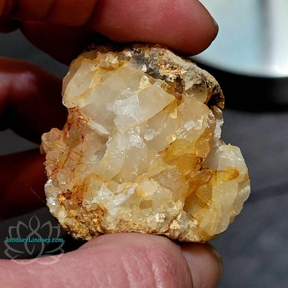 Untreated Citrine Quartz Point Crystal Cluster