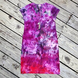 Handmade Tie Dye Dress XS Extra Small One of a Kind