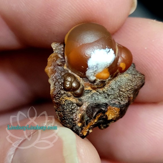 Rough Fire Agate Self Mined. Actual Mineral Specimen.