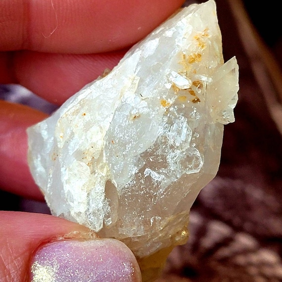 Adularia Quartz Multi-terminated Quartz Crystal Cluster