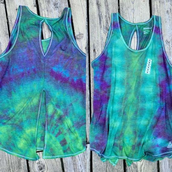 Handmade Tie Dye Medium Tank Top One of a Kind