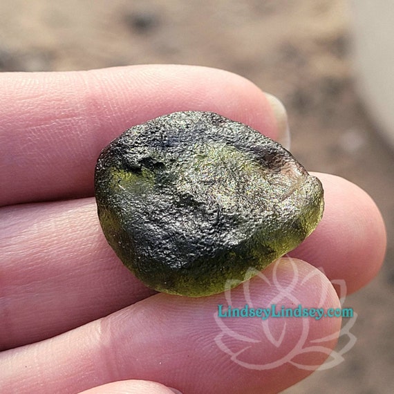 Real Moldavite Crystal