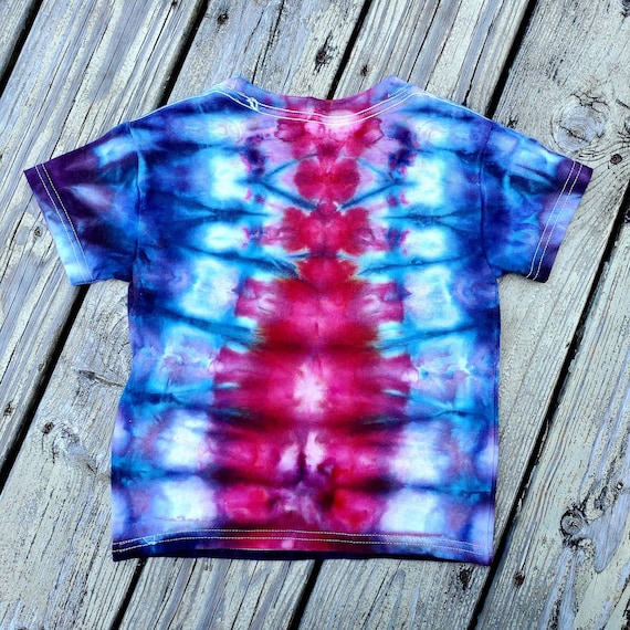 Extra Small Youth Handmade Tie Dye by Lindsey A Lindsey T-Shirt Kids XS One of a Kind