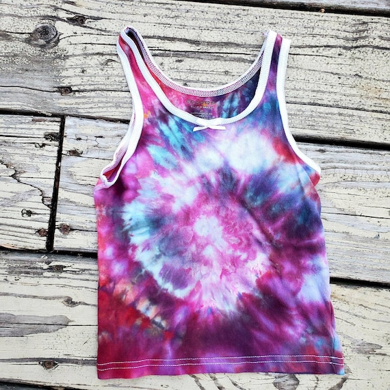 Handmade Tie Dye Tank Top 4T One of a Kind