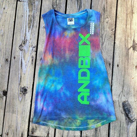 Handmade Tie Dye Tank Top Small Activewear One of a Kind