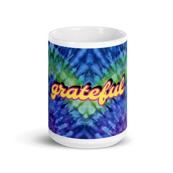 Tie Dye Grateful Mug