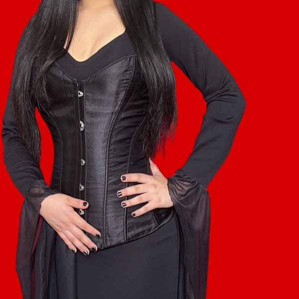 Morticia Addams dress, Theme Mother and Daughter Dress, Wednesday Addams Morticia