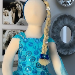 Elsa frozen dress Anna costume Disney elsa outfit Princess Elsa baby Dress up  Dress Frozen birthday Halloween