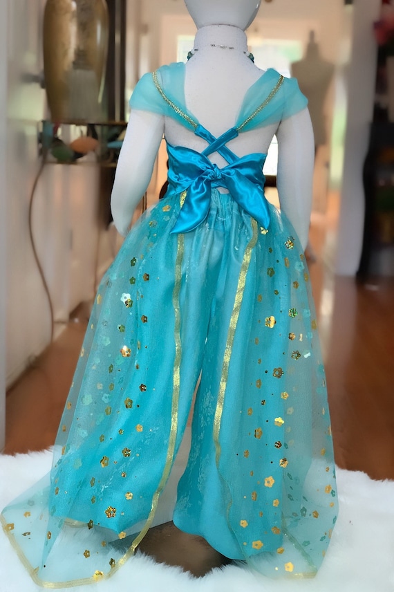 Disney Fille, DRESS, Bleu, 3 ans : : Mode