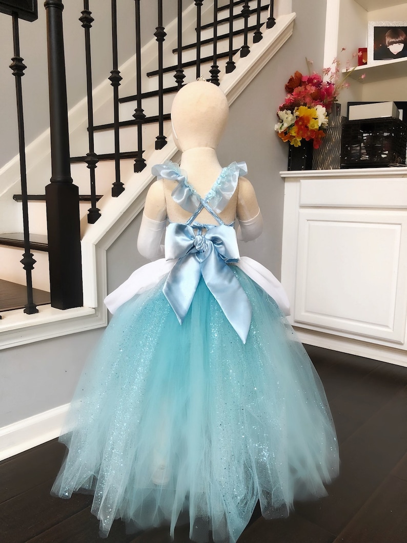Cinderella girls dress Cinderella baby Dress Cinderella costume image 8
